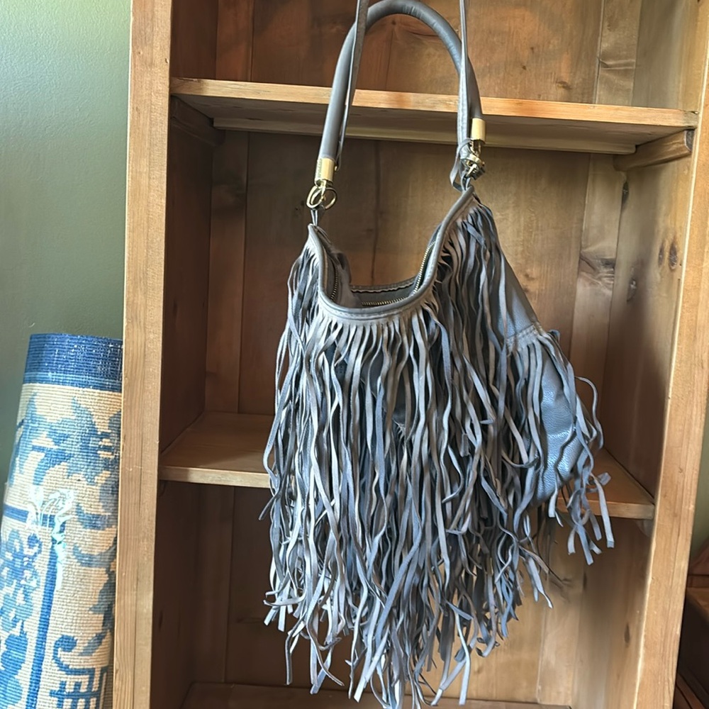 Fringe purse